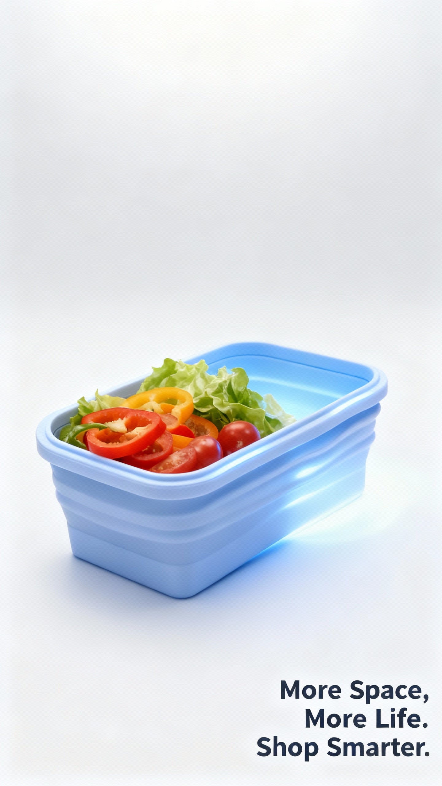 Eco-Friendly Silicone Collapsible Containers - 4 pack!