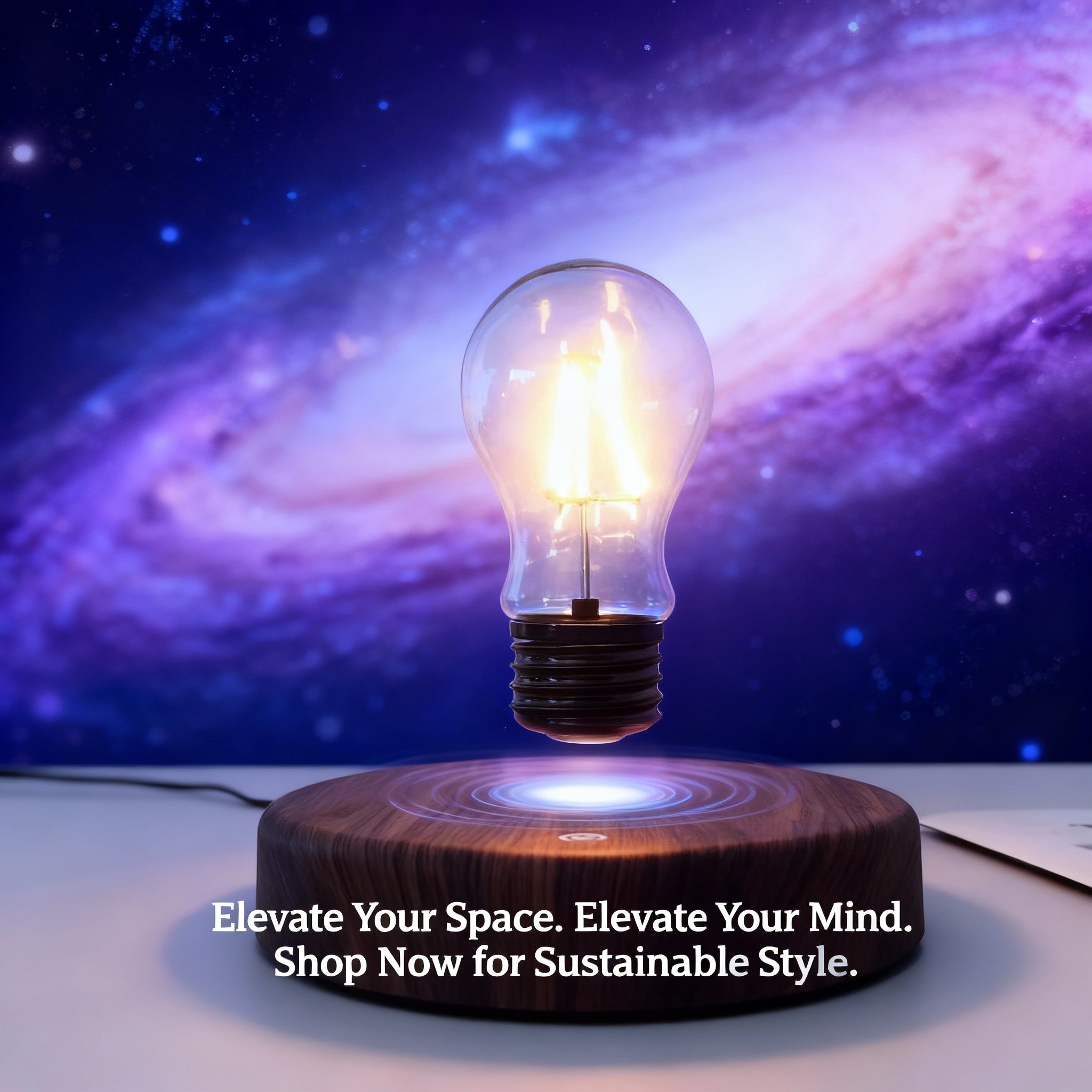 Magnetic Hovering Light Bulb Lamp