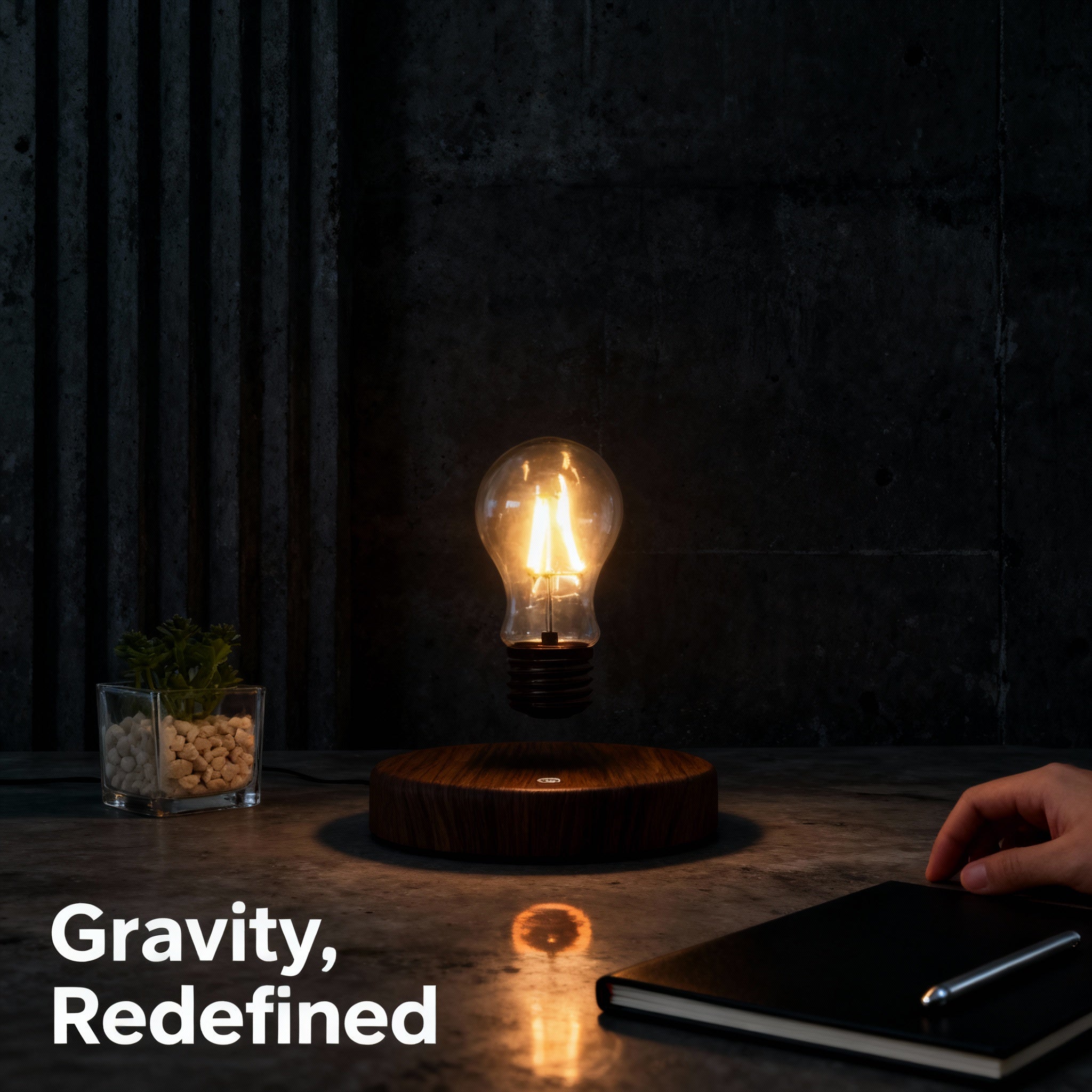 Magnetic Hovering Light Bulb Lamp