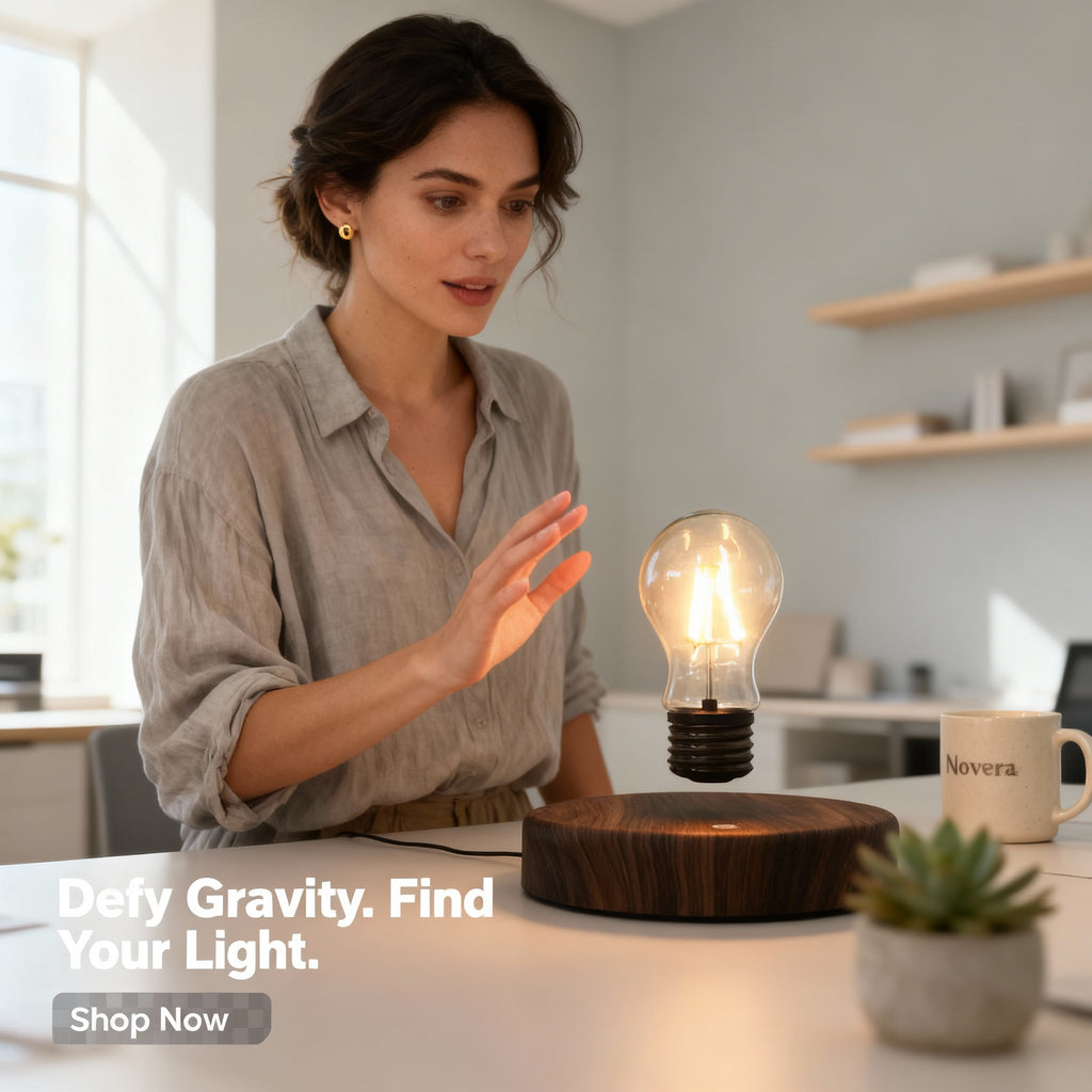 Magnetic Hovering Light Bulb Lamp