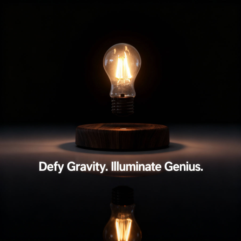 Magnetic Hovering Light Bulb Lamp