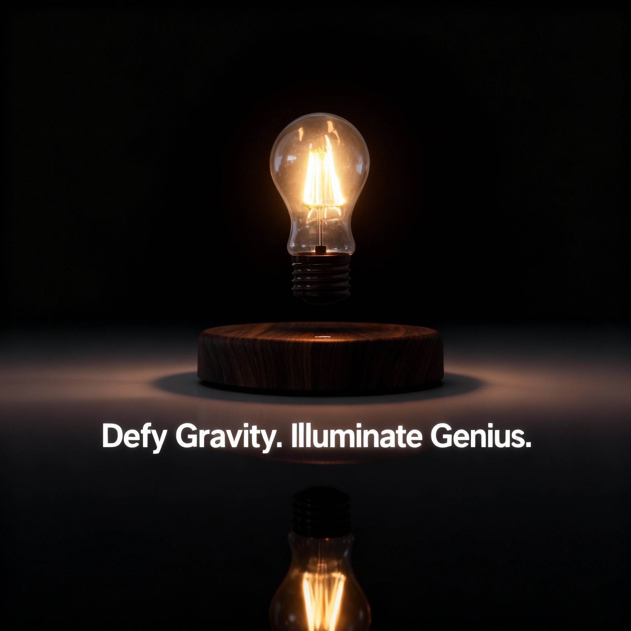 Magnetic Hovering Light Bulb Lamp