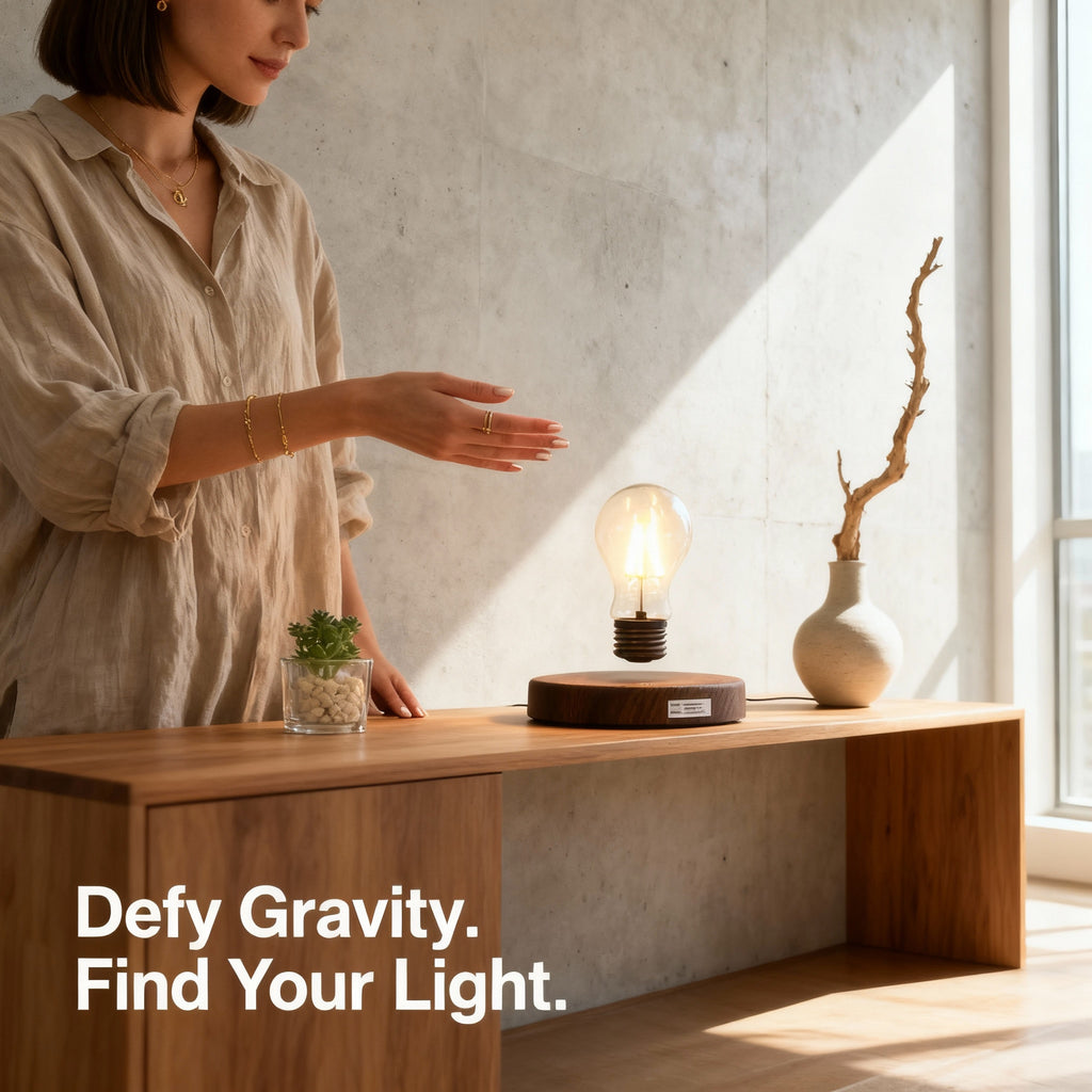Magnetic Hovering Light Bulb Lamp