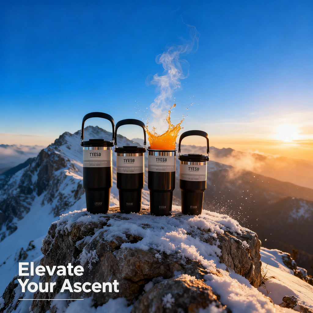 GENUINE TYESO™ Stainless Steel Thermal Travel Mug Series