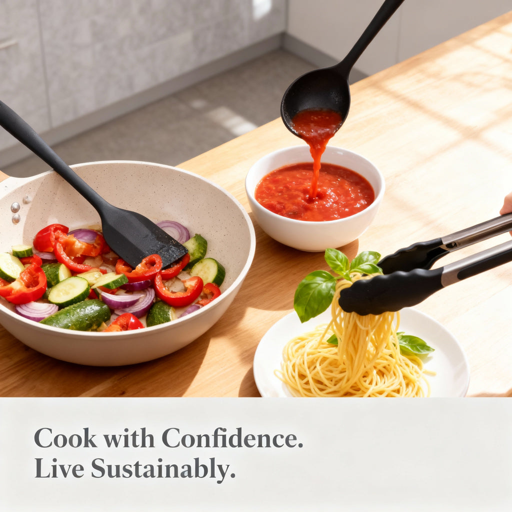 Silicone Cooking Kitchen Cookware.