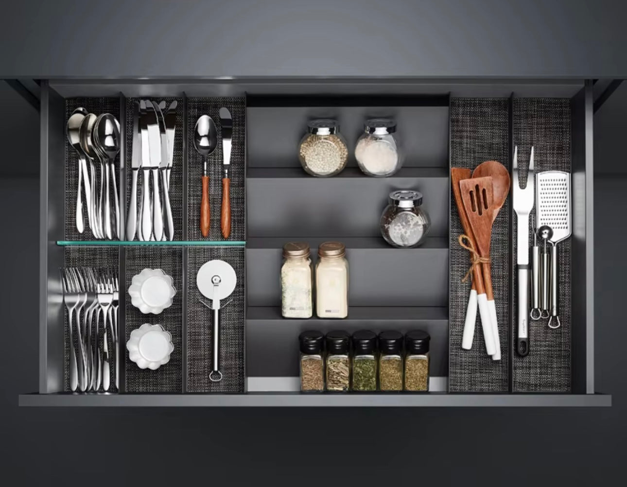 Modular Cutlery drawer organiser.