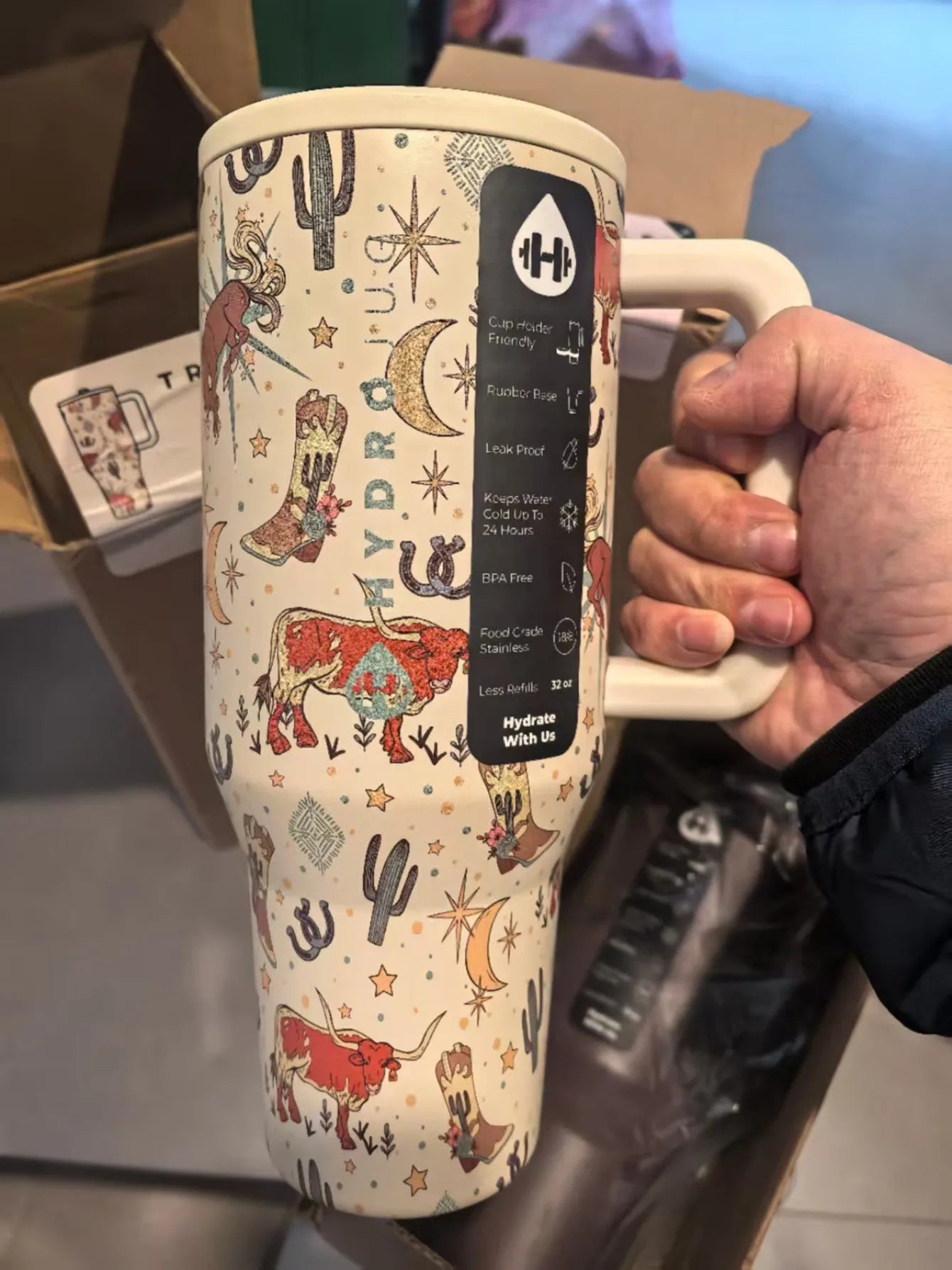 HydroJug Tumbler 32OZ/40OZ Traveler Stainless Steel.