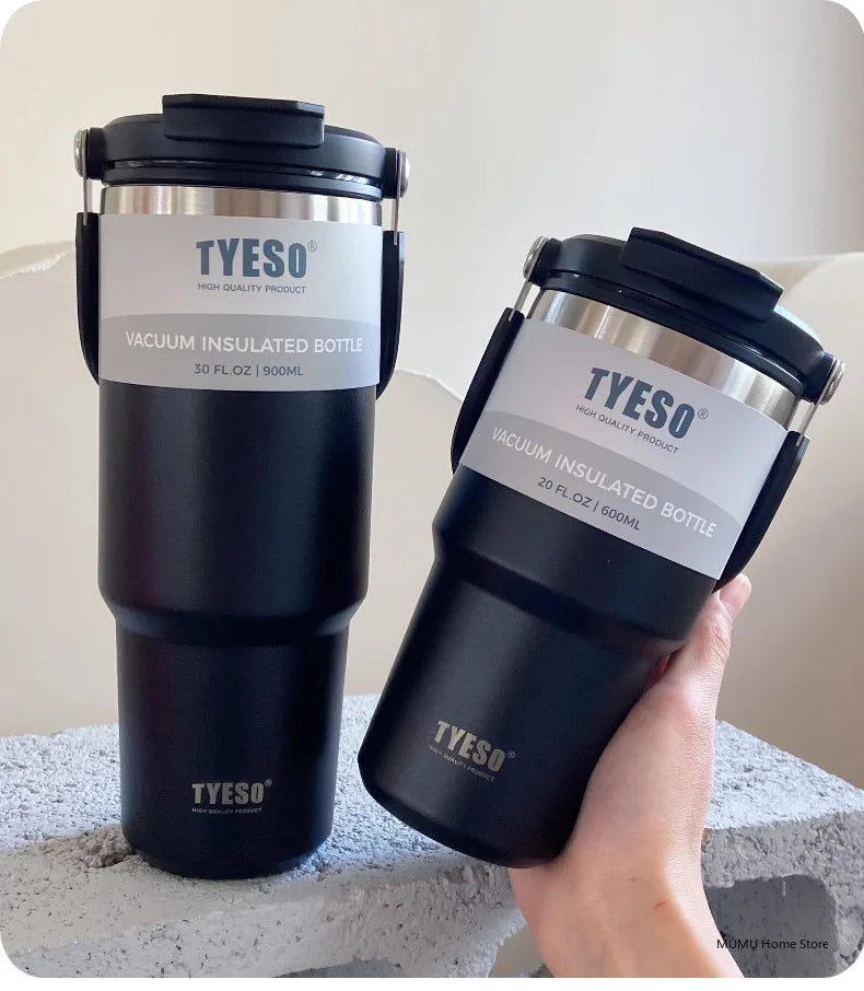 GENUINE TYESO™ Stainless Steel Thermal Travel Mug Series