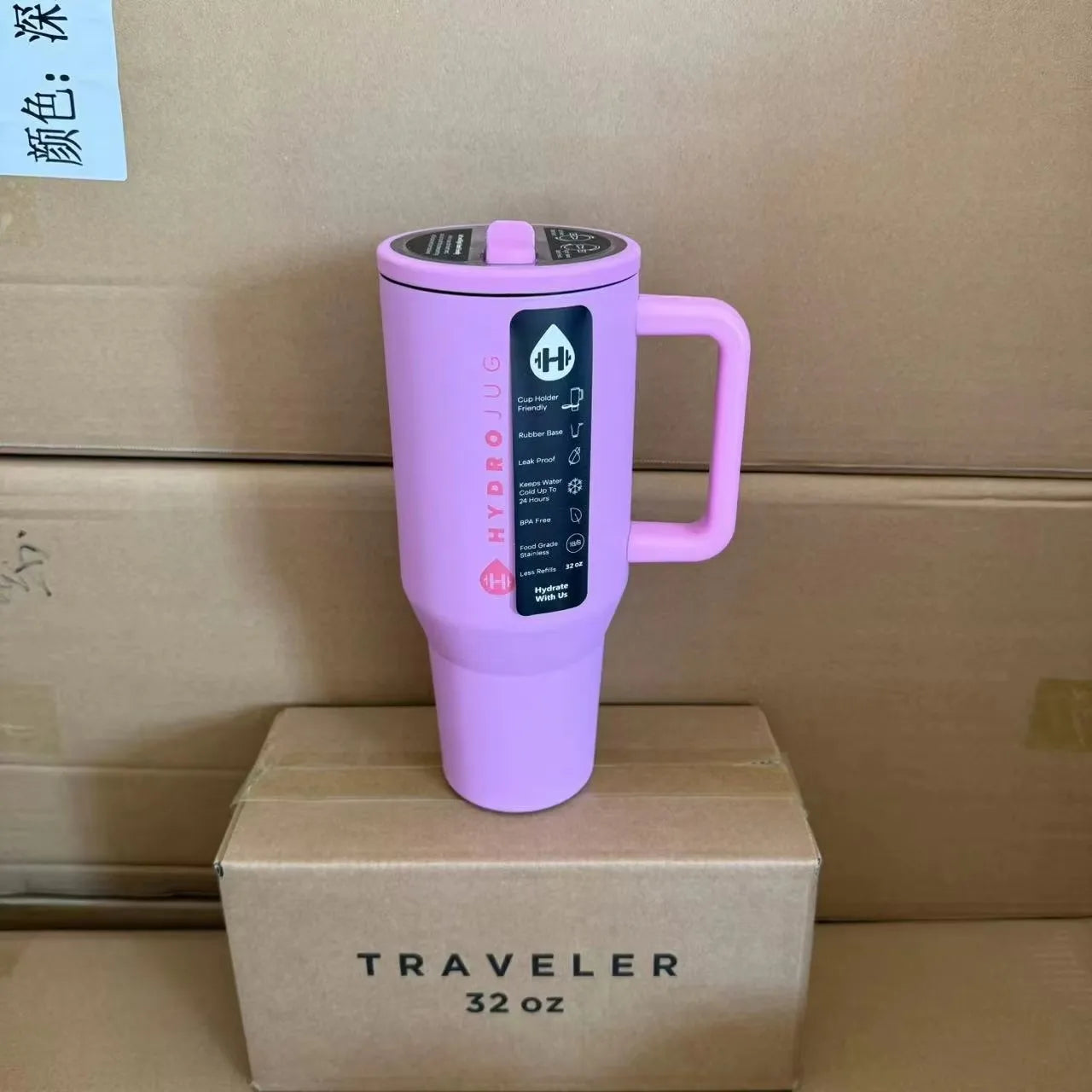 HydroJug Tumbler 32OZ/40OZ Traveler Stainless Steel.