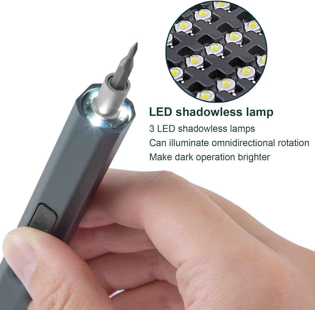 Cordless Electric Screwdriver Set 12/39/50 in 1 Precision Power Tool.