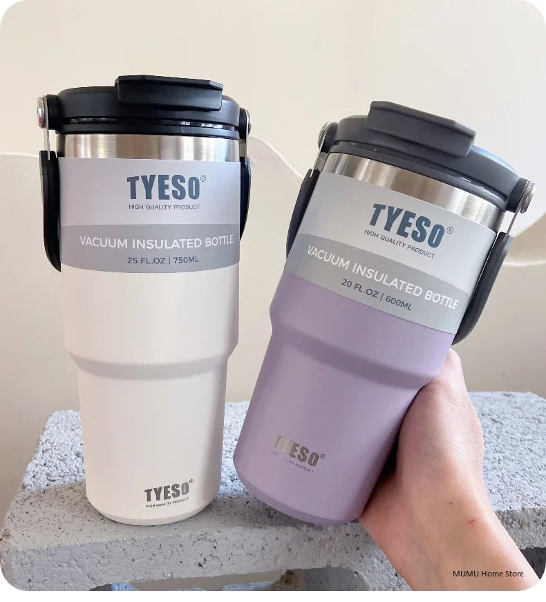 GENUINE TYESO™ Stainless Steel Thermal Travel Mug Series