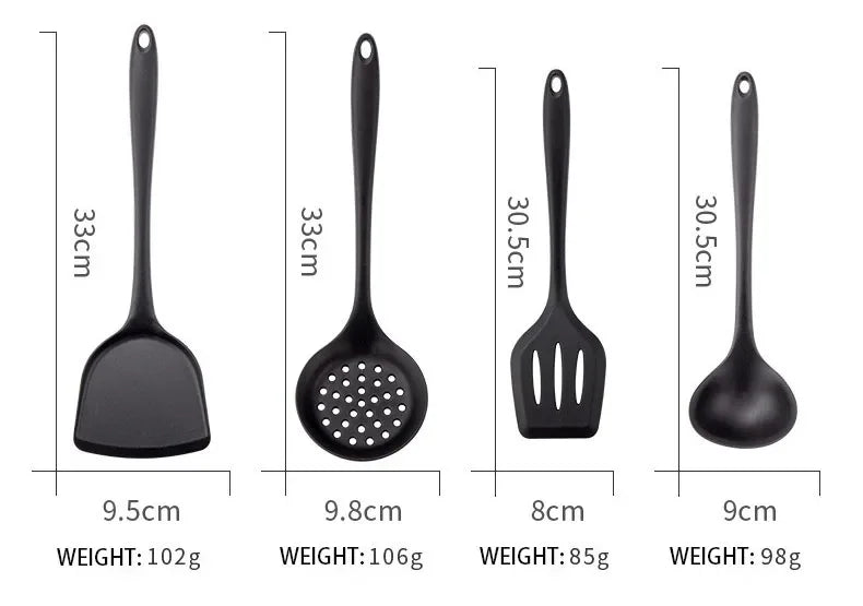 Silicone Cooking Kitchen Cookware.