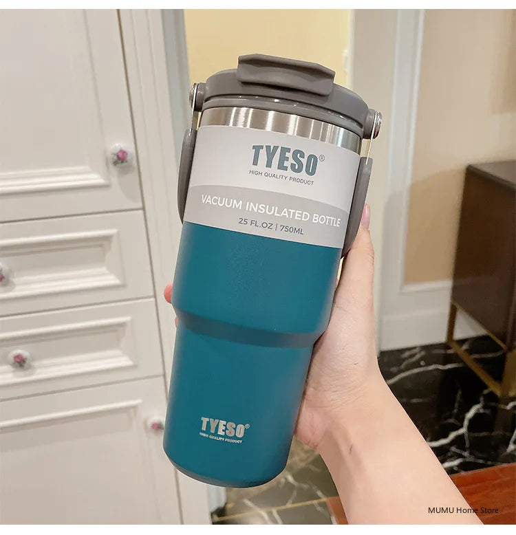 GENUINE TYESO™ Stainless Steel Thermal Travel Mug Series