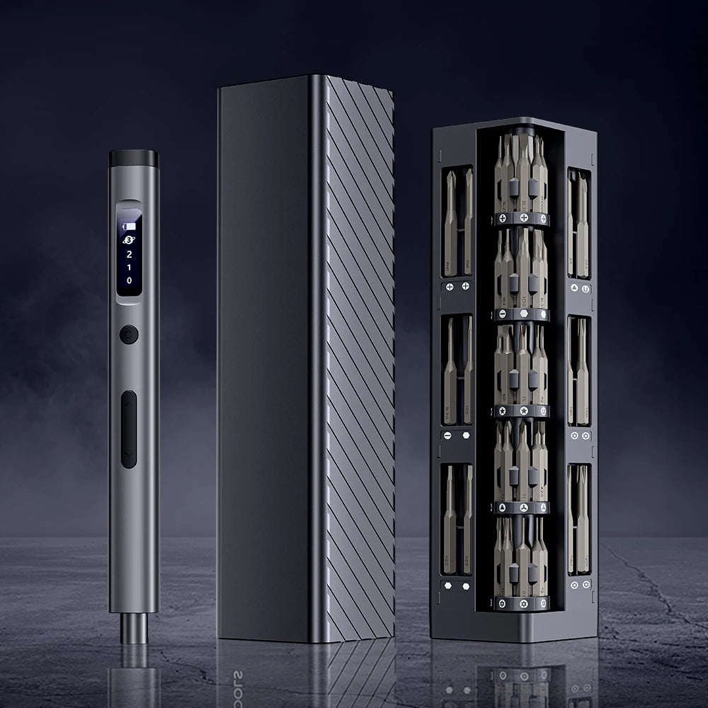 57 in 1 Power Tool Kits Rechargeable Precision Electric Screwdriver Set.