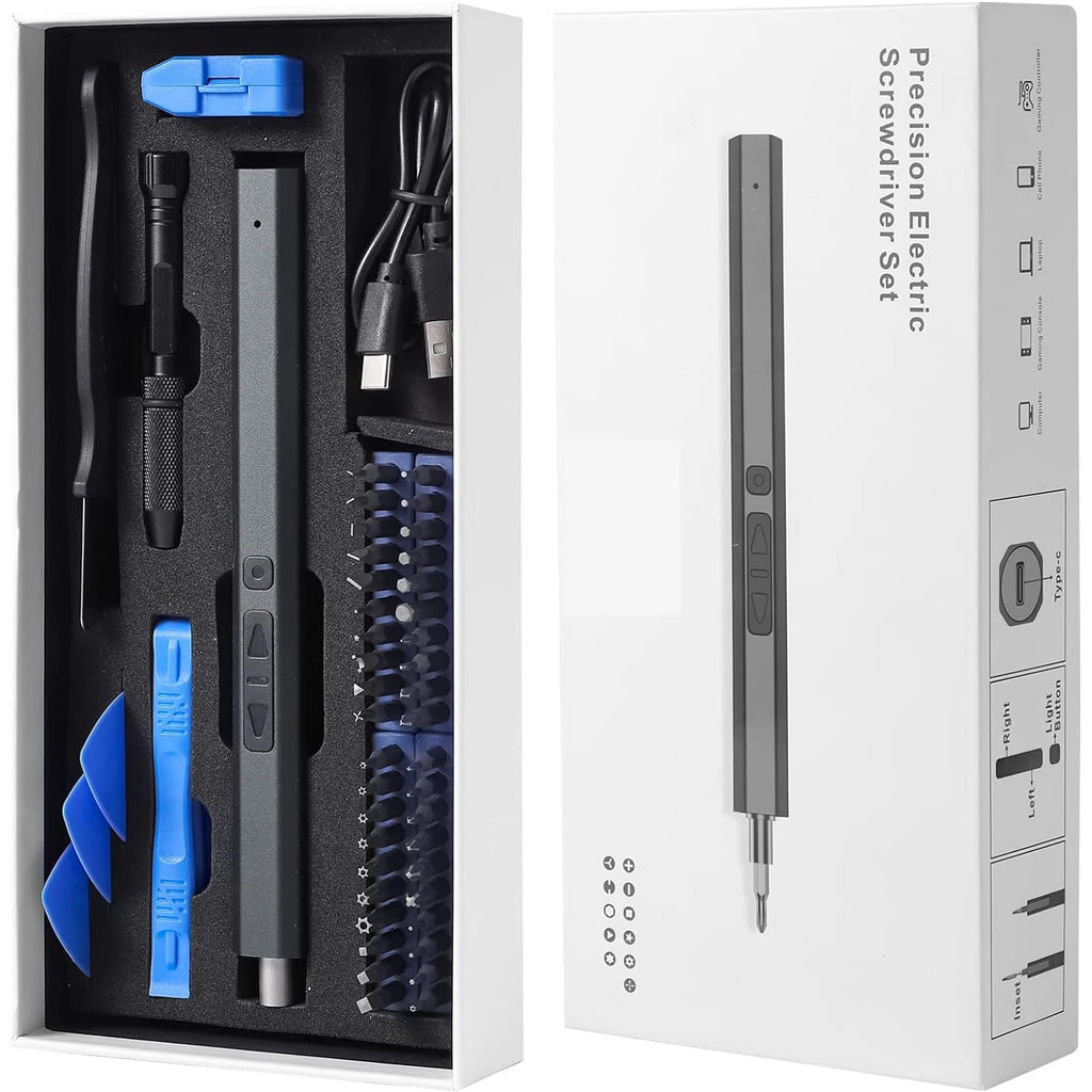 Cordless Electric Screwdriver Set 12/39/50 in 1 Precision Power Tool.