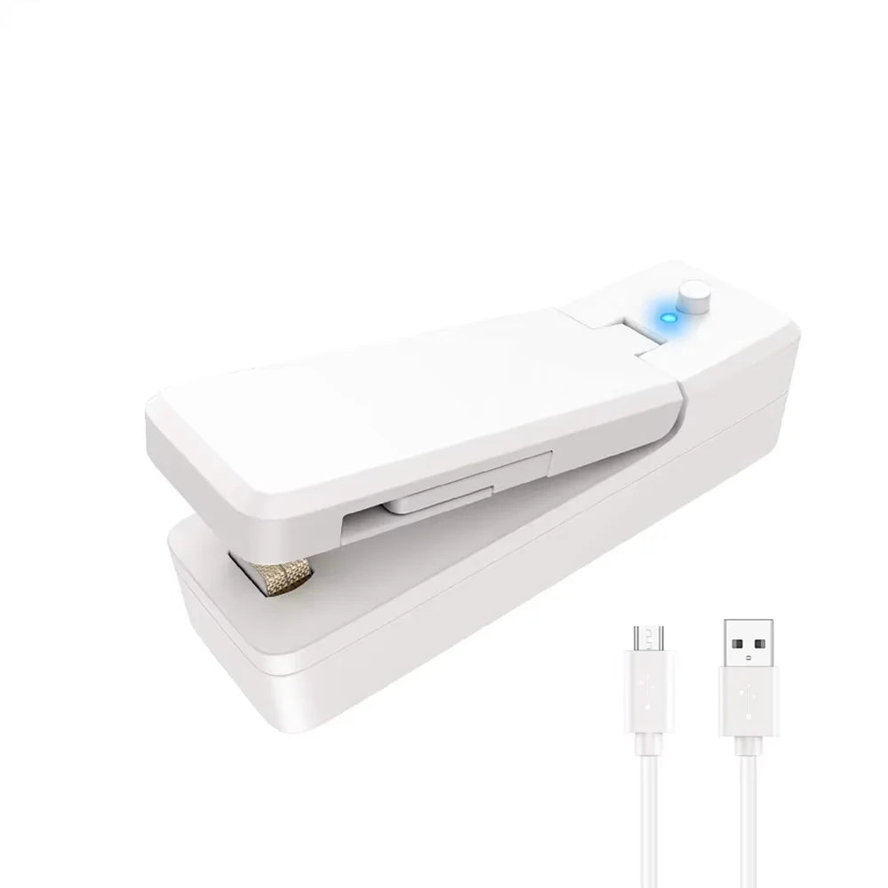 Mini Bag Sealer 2 in 1 Rechargeable.